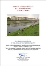 Invito alla pesca ricreativa in Arno a Firenze