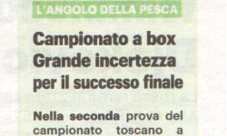 Campionato Toscano a Box – Grande incertezza per il successo finale