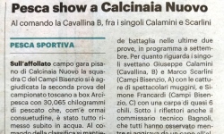 QN La Nazione – Pesca show a Calcinaia Nuovo
