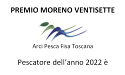 Premio Moreno Ventisette per il titolo di “Pescatore dell’Anno”